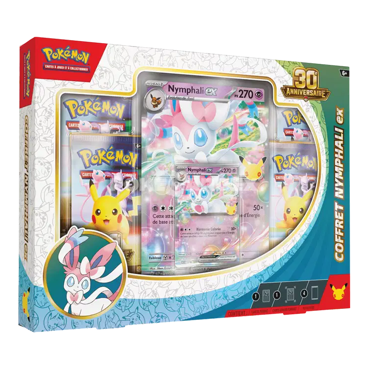 Coffret Nymphali ex Pokémon 30e Anniversaire