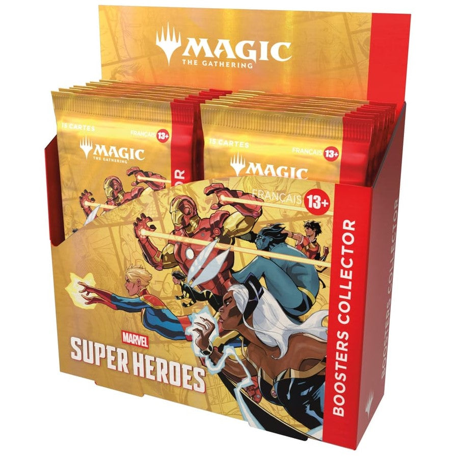 Display Booster Collector Magic The Gathering Marvel Super Héros