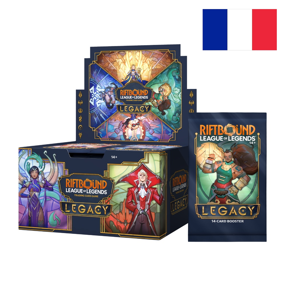 Display Riftbound Legacy Héritage en français, boîte et booster