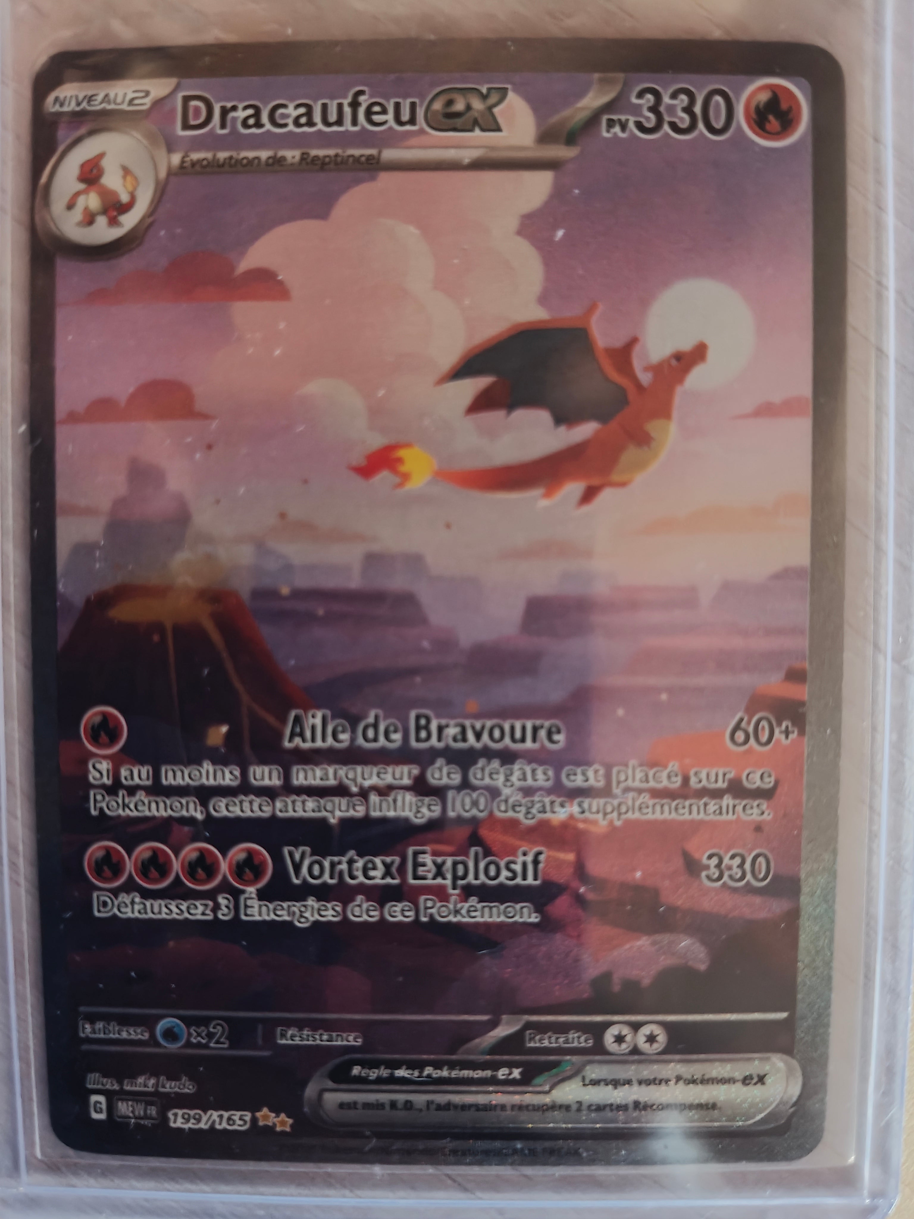 Dracaufeu EX (MEW 199)